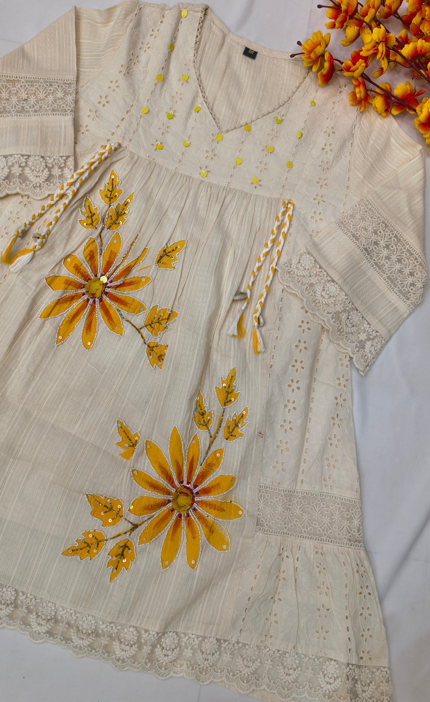 Premium Kora Cotton Brush Painted Short Set
