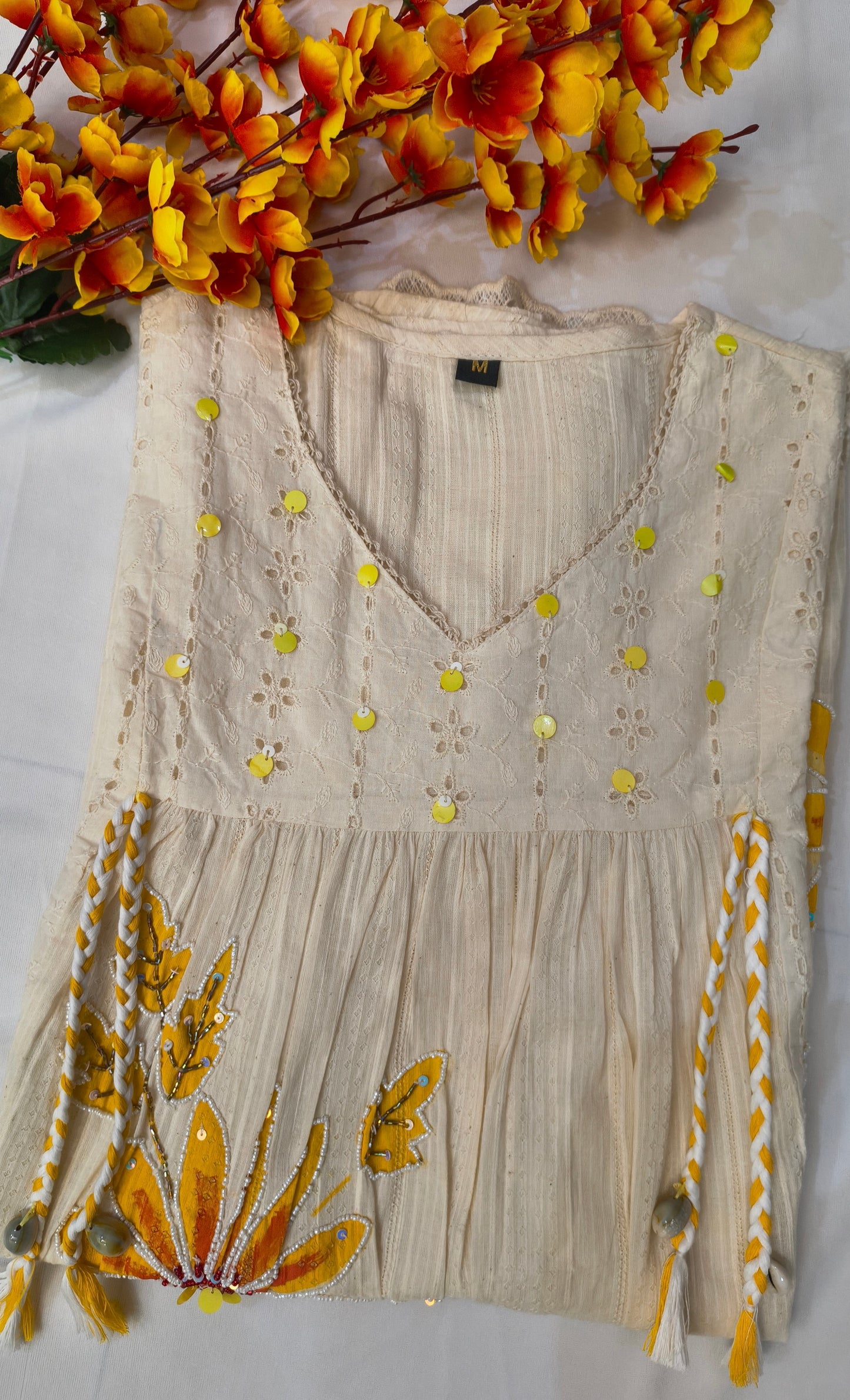 Premium Kora Cotton Brush Painted Short Set